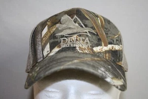 Delta Waterfowl Duck Hunters Camouflage Embroidered Truckers Cap Hat! - Picture 1 of 7