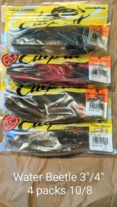 Culprit Crawfish Bait "Water Beetle" Bass Swim Jig fishing lure lot of 38 new E - Picture 1 of 1