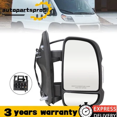 Passenger Right Side Power heated Mirror For 2010-2024 RAM Promaster 1500 2500 - Изображение 1 из 4