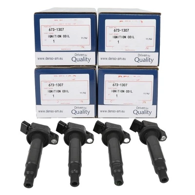 4PCS Ignition Coils For 2001-2008 Toyota Rav4 2.4L L4 90919-02244 673-1307 - Imagem 1 de 4