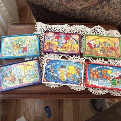 1999 Geandreams New  Mini Pop Up Storybook ~ Set Of 6~ Christmas - Image 1 of 4