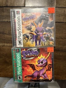 Lote Videojuegos Spyro Año Del Dragón Ps1 Y Riptos Rage PlayStation - Imagen 1 de 3