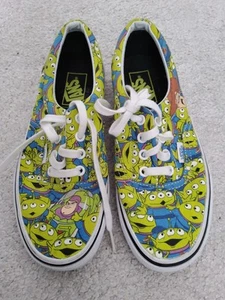 Vans x Disney Pixar Toy Story Alien Glow in the Dark Skateboard Shoes Size UK 5 - Picture 1 of 7