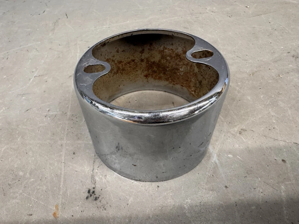 Harley Davidson 1970-1973 cabeza de pala velocímetro calibre taza carcasa velocímetro cabeza de hierro Foto 1 de 4