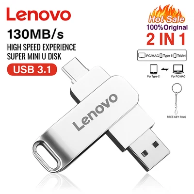 Chiavetta USB 1 TB USB 3.0 Alta Velocità Pen Drive Usb Type C Flash Memory File - Immagine 1 di 4