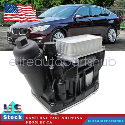 Carcasa de filtro de aceite para BMW 328d 328d xDrive 535d 535d xDrive X3 X5 11428507697 Foto 1 de 4