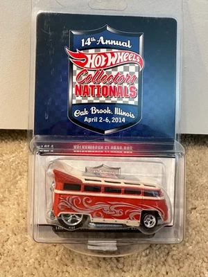 Hot Wheels - 14º Anual Coleccionistas Nacionales - T1 Volkswagen Drag Bus - ¡NUEVO! Foto 1 de 2