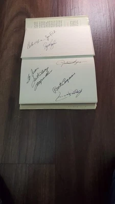 Reggie Jackson, Billy Williams, Vida Blue Signed Book – Oakland A’s Legends  - Image 1 of 4