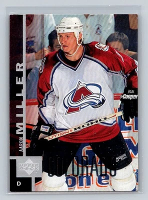 1997-98 Upper Deck #258 Aaron Miller Colorado Avalanche - Image 1 of 2