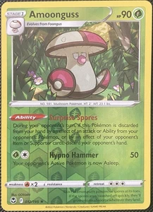 Amoonguss 012/195 Swsh12: Silver Tempest Reverse Holo - Pokémon Card - Picture 1 of 2