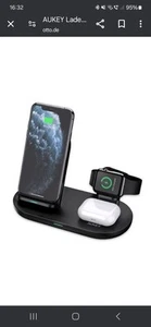 AUKEY 3-in-1 Wireless Charging Station - Zdjęcie 1 z 5