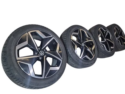 Original ID3 ID.3 VW Andoya Alufelgen 215 50 19 Zoll Continental Winterreifen - Bild 1 von 4