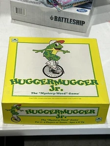 Huggermugger Jr Das geheimnisvolle Wortspiel 1992 Junior Lernbrett Vintage - Bild 1 von 5
