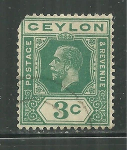 CEYLON 202 USED KING EDWARD VII - Picture 1 of 2