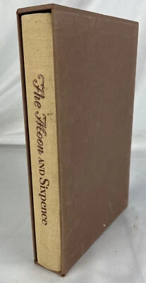 The Moon and Sixpence 1941 Somerset Maugham Heritage Club Sandglass Slipcover HC - Imagem 1 de 4