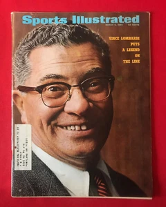 SPORTS ILLUSTRATED MARCH 3RD 1969 VINCE LOMBARDI GREENBAY PACKER & ROLLER DERBY - Picture 1 of 6