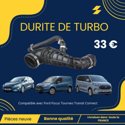 Durite de Turbo Débitmètre Filtre à Air pour Ford Focus Tourneo Transit Connect - Photo 1/2