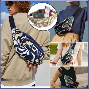 Mens Womens Fashion Crossbody Bag Fanny Bag Travel Sports Waist Shoulder Pack - Picture 1 of 30