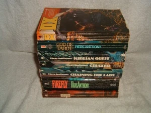 Piers Anthony Lot Of 7 Sci-Fi Paperback Book Lot God Of Tarot Chaining The Lady - Picture 1 of 5