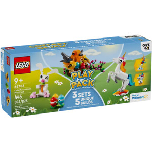 LEGO 3 In 1 66783 Colorful Animals Play Pack New factory Sealed