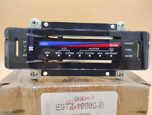 E9TZ-19980-B NEW OEM NOS 1988 FORD BRONCO F-150 F-250 CONTROL ASSEMBLY A/C - Picture 1 of 6