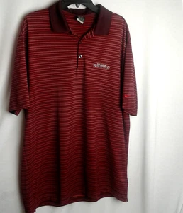 Polo de golf Nike Dri-Fit UV The Club At Northwood para hombre XL granate - Imagen 1 de 6