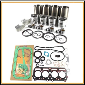 4DQ5 Engine Overhaul Rebuild Gasket Kit 25mm Pin For Mitsubishi Trucks Forklift - Picture 1 of 4