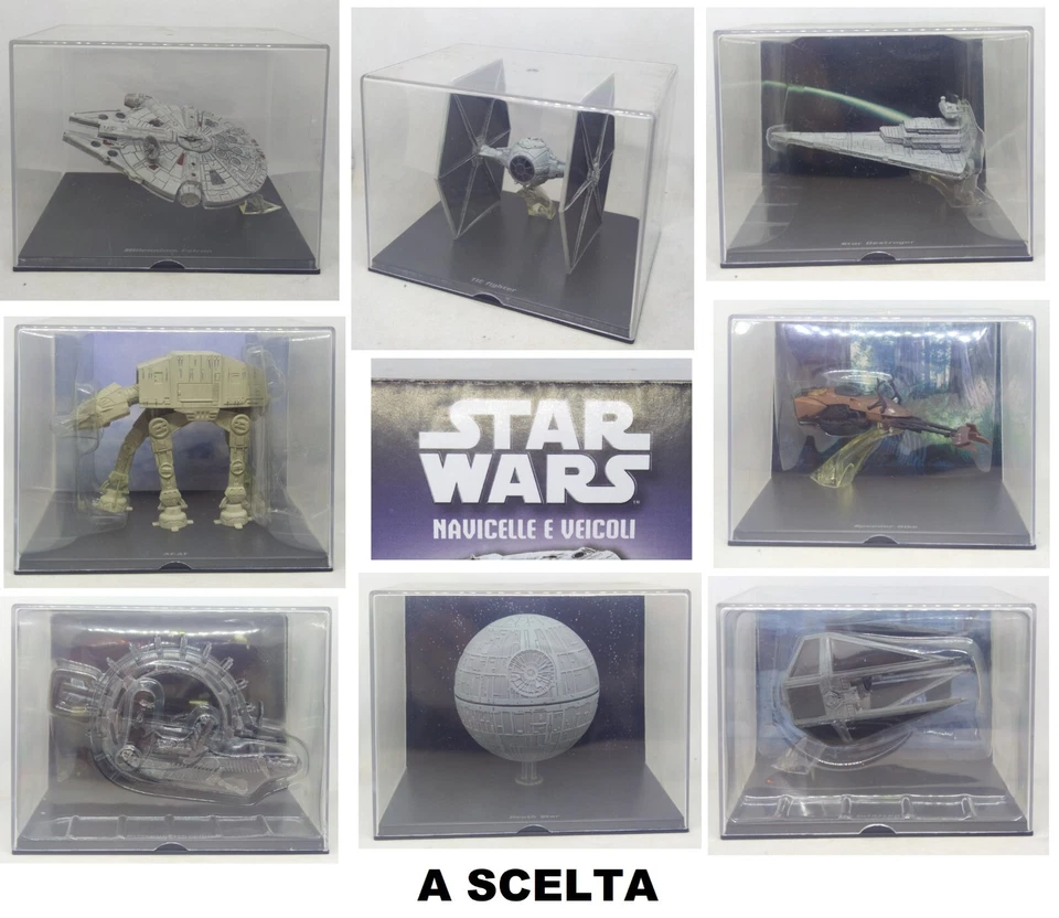 STAR WARS NAVICELLE E VEICOLI COLLEZIONE DEAGOSTINI MODELLI E FASCICOLI A SCELTA - Immagine 1 di 1