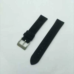 20 mm Hugo Boss Black Genuine Leather Velvet Men’s Watch Band Strap ALM199ABR1 - Picture 1 of 5