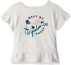 T-shirt imprimé graphique Roxy Little Kid filles guimauve naturelle