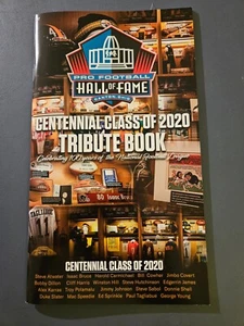 Gameday Class Of 2020 Pro Football Hall Of Fame Magazine Souvenir Yearbook - Picture 1 of 3