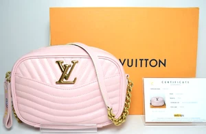Louis Vuitton New Wave Camera Shoulder Bag Pink Quilted Leather - Picture 1 of 17