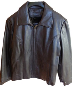 Tanner Ave Womens Lamb Skin Leather Jacket  Store Clearance Sale - Picture 1 of 5