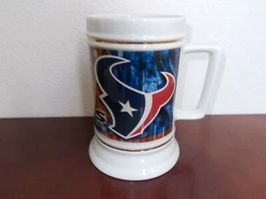 Houston Texans NFL Ceramic Large Stein  6 1/4" High - Picture 1 of 3