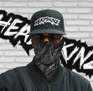 NECK GAITER / HEAD SOCK - CHARCOAL - (FACTORY SECONDS) - Picture 1 of 4