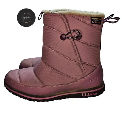 Botas de invierno LL Bean Tek niños impermeables aisladas 200 gramos Primaloft talla 6 Foto 1 de 4