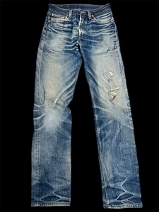 Vtg Levi's 501xx Button Fly Jeans Mens 31x38 (Fit 30x34) 90’s 1997 Cowboy Owned - Picture 1 of 13