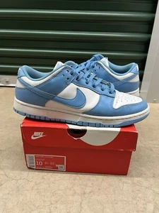 Nike Dunk Low University Blue Size 10 WORN DD1391-102 OG Authentic Men’s Shoe - Picture 1 of 7