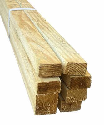 Treated Garden Timber Battens 19 X 38mm - 1.8m, 2.4m & 3m Lengths | Bundles • 50£