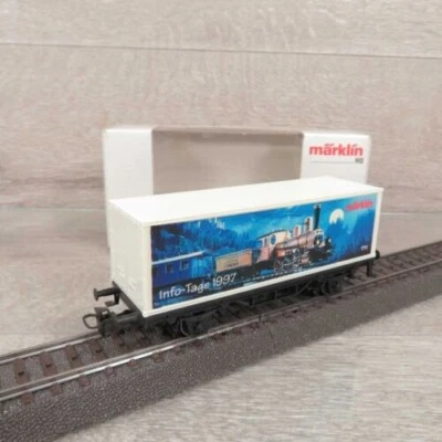 New Marklin Info-Tage 1997 Mint Box Containerwagen - Image 1 of 2