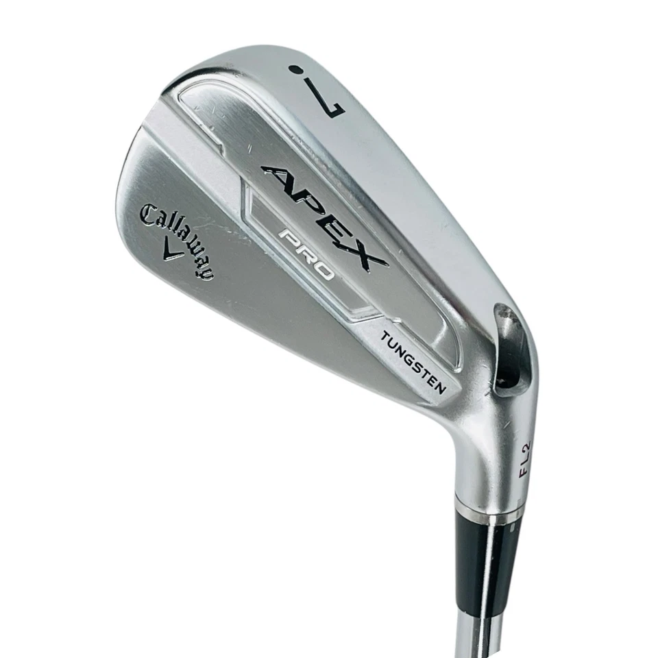 Callaway Apex Pro 7 Iron Tungsten FL2 True Temper Elevate MPH Steel Stiff 37" RH - Image 1 of 4