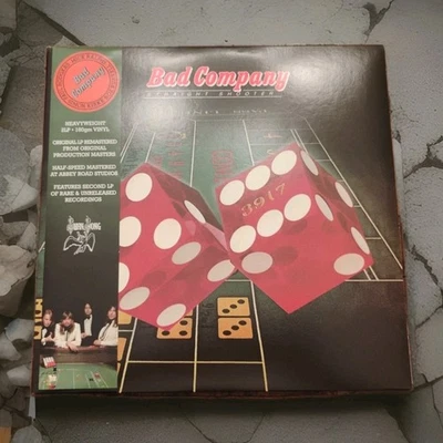 BAD COMPANY ~ STRAIGHT SHOOTER ~ 2014 LTD ED 2x VINYL LPs HALF-SPEED MASTERED - Image 1 of 4