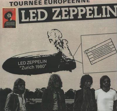 LED ZEPPELIN - " Zürich 1980 " + rare Box mit 3 LP`s - Bild 1 von 4