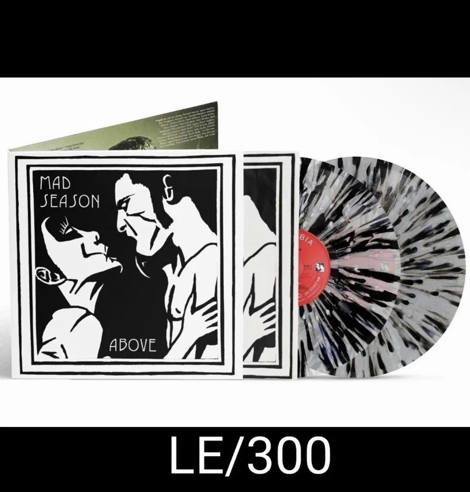 MAD SEASON 'ABOVE’ 30TH ANNIVERSARY EDITION 2LP Exclusive Clear w/ Black & White - Image 1 of 1
