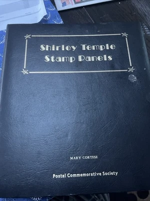 Álbum de paneles de estampillas de colección Shirley Temple estrella de cine ¡Libro toneladas de estampillas! Foto 1 de 4