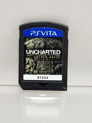 Uncharted Golden Abyss - Sony Playstation PS Vita PSVita - Cartridge Only Tested - Image 1 of 2