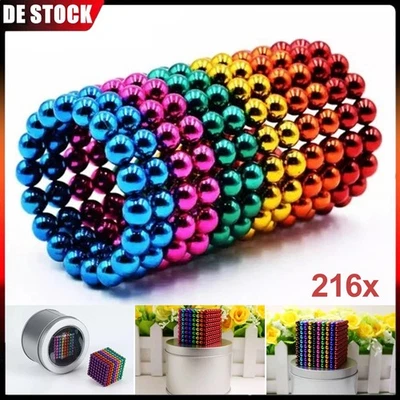 216 Neodym Magnete Würfel Scheiben Kugeln Büro Basteln Befestigung Weihnachts - Bild 1 von 4