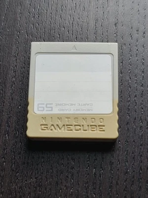 Nintendo GameCube Memory Card 59 (DOL-008) - Image 1 of 4