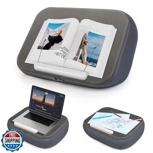 elitehood Bean Bag Laptop Lap Desk, Soft Cushion Stand for Book, Laptop, Tabl - Afbeelding 1 van 5