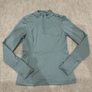 Athleta Whistler Half Zip Women's XS Green Pullover Activewear Performance Top - Picture 1 of 9